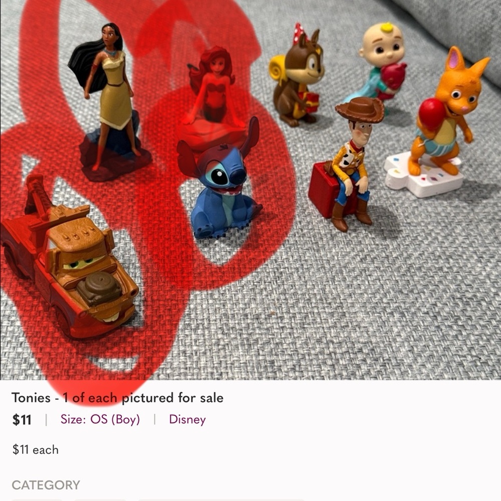 Ariel, Pocahontas, Stitch and Mater bundle